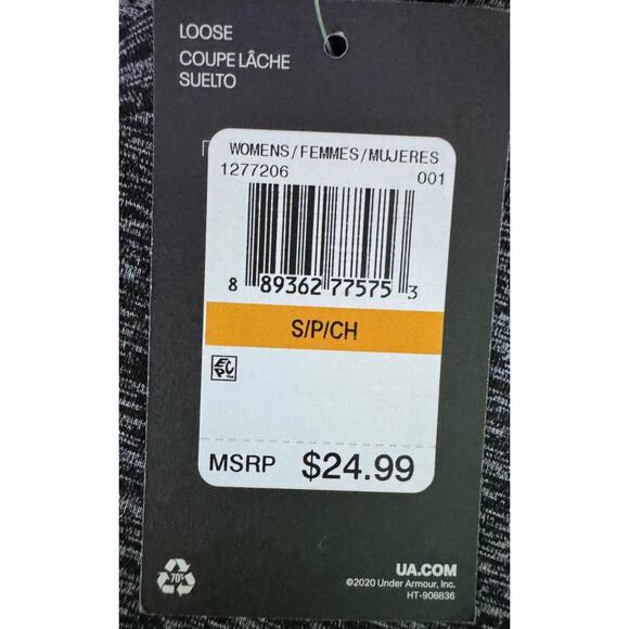 Under Armour HeatGear Short Sleeve Shirt Women's Size S  NEW NWT! - Picture 2 of 5